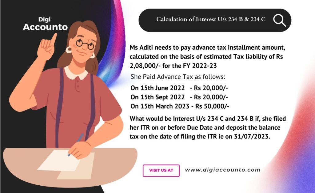 How to deposit advance tax