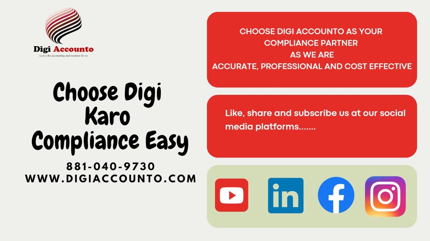 choose digi karo compliance easy